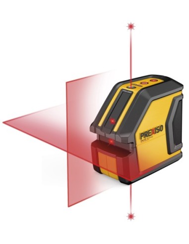 Nivel láser de cruz + 2 puntos de plomada P2LC15