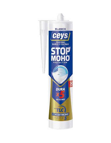 Silicona Ceys Stop Moho blanco cartucho 280ml