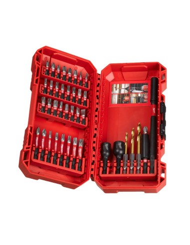 Estuche Milwaukee de 40 piezas Shockwave ajusta a PACKOUT ref 4932493004