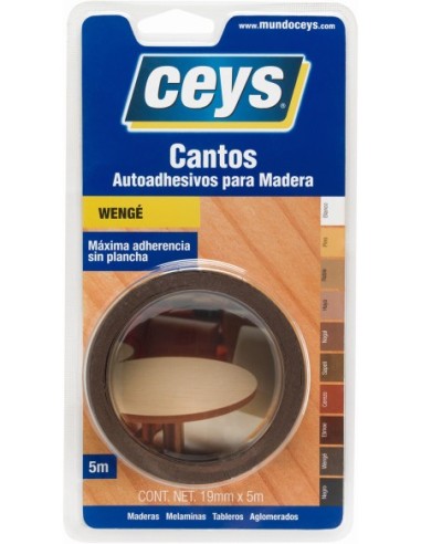 CEYS CANTO AUTOADHESIVO WENGÉ ROLLO 5M