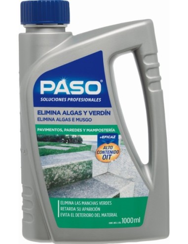 PASO LIMPIADOR ALGAS Y VERDIN BOT 1L