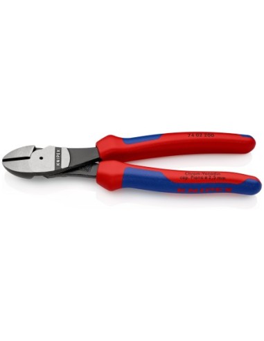 Knipex Alicate de corte diagonal de fuerza con mangos bicomponentes