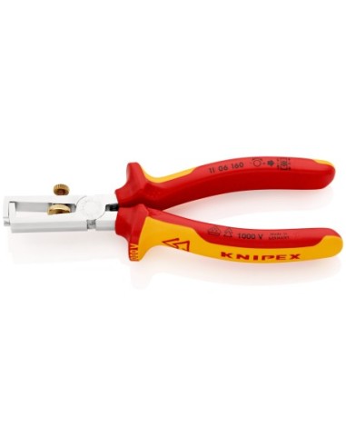 Knipex Pelacables universal con mangos bicomponentes aislados