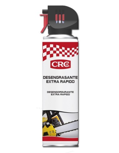 DESENGRASANTE EXTRA RÁPIDO: Desengrasante enérgico. Limpia y desengrasa piezas metálicas y herramientas. No deja residuo.500 ML