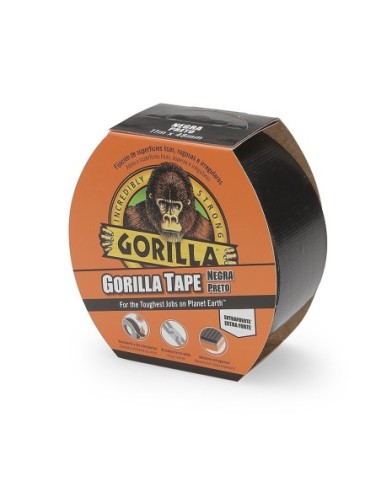 CINTA AMERICANA REFORZADA GORILLA TAPE NEGRA 3034020