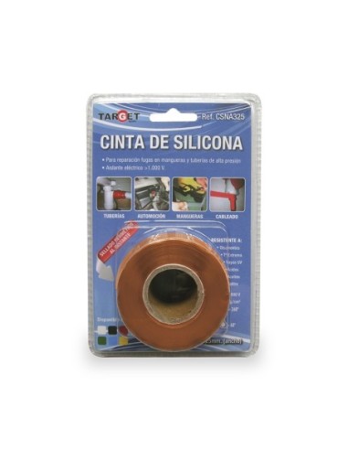 CINTA DE SILICONA 3 METROS X 25 MM CSNA325