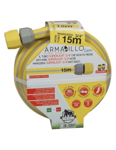 Manguera superligera Armadillo Kink Kong 3/4" (19 mm) x 15 m