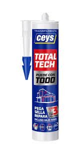 Ceys Total Tech Transparente sellador cartucho 290 ml