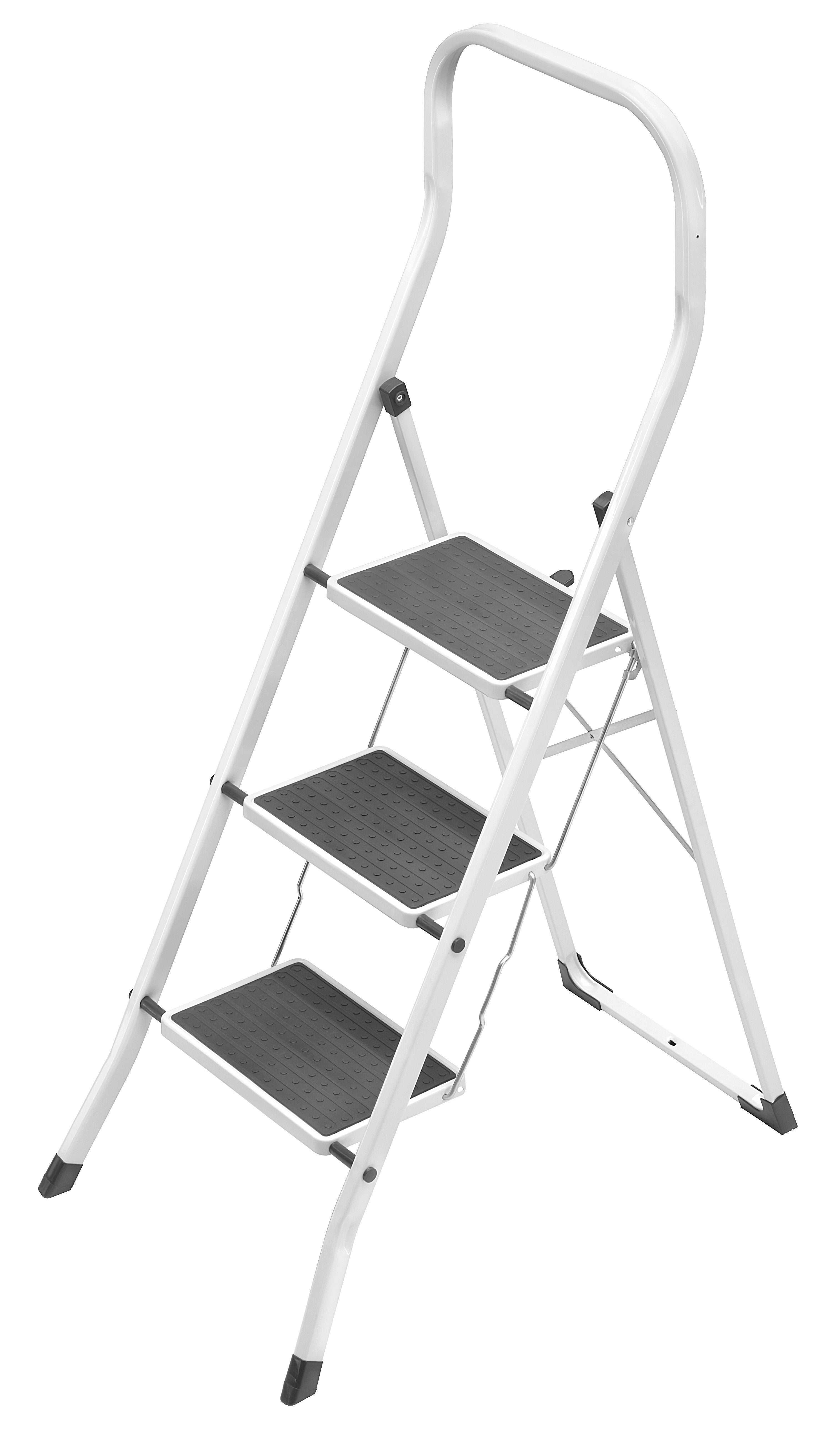 Mini escalera de acero con estribo Superstep (3 peldaños)