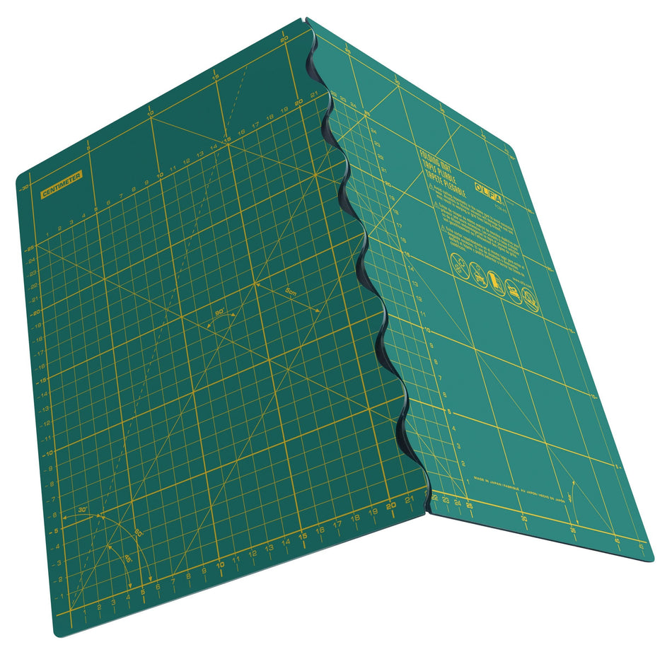 Plancha de corte plegable 460x320x2mm (verde)