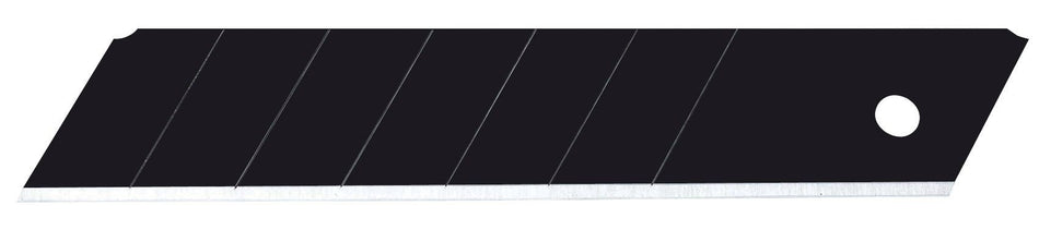 Pack de 5 cuchillas troceables 25 mm negras
