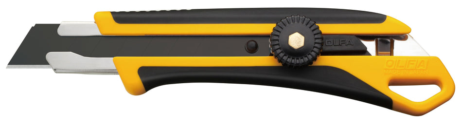 Cutter con bloqueo manual y cuchilla Excel Black de 18 mm