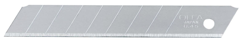 Pack de 10 cuchillas troceables 12,5 mm plateadas