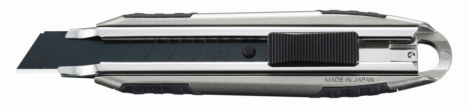 Cúter de aluminio con bloqueo automático y cuchilla extra afilada de 18 mm