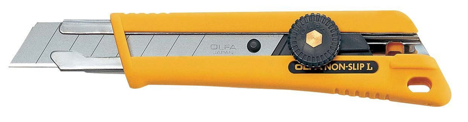 Cúter con bloqueo manual y cuchilla de 18 mm