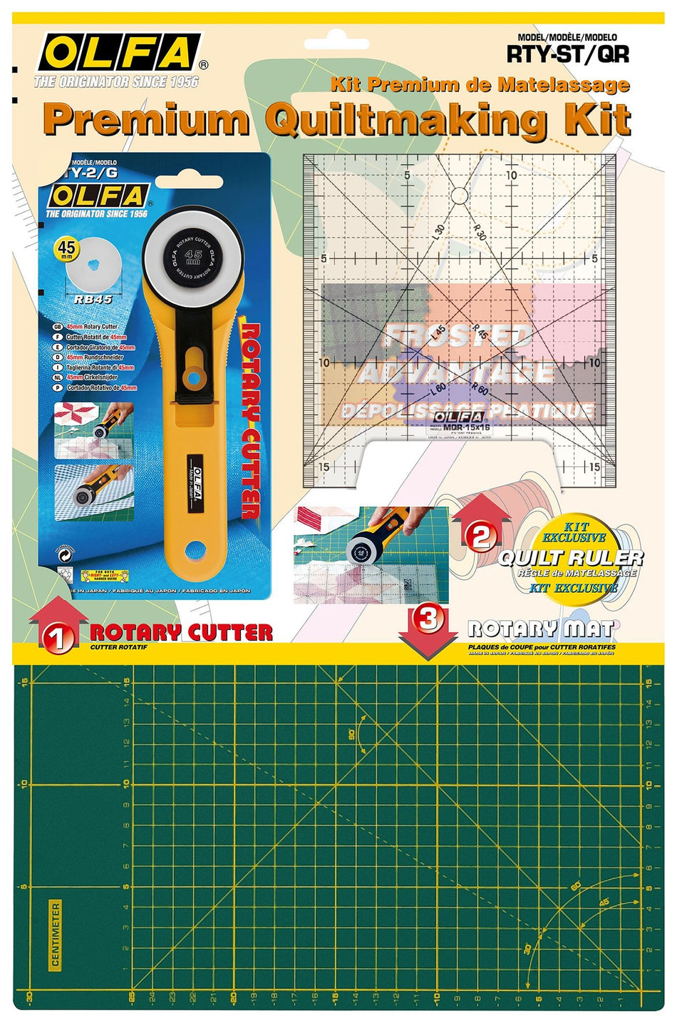 Kit iniciación Patchwork RTY-2/G + RM-IC-C