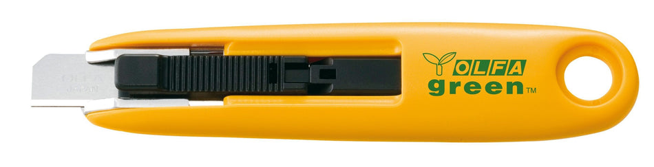 Cúter plástico reciclado con cuchilla trapezoidal de 12,5 mm