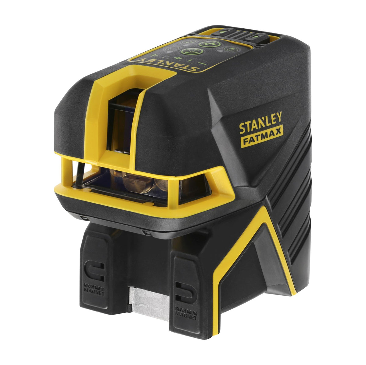 Nivel laser de cruz + 2 puntos  VERDE. 20 metros (50 metros con detector) ±3mm/m