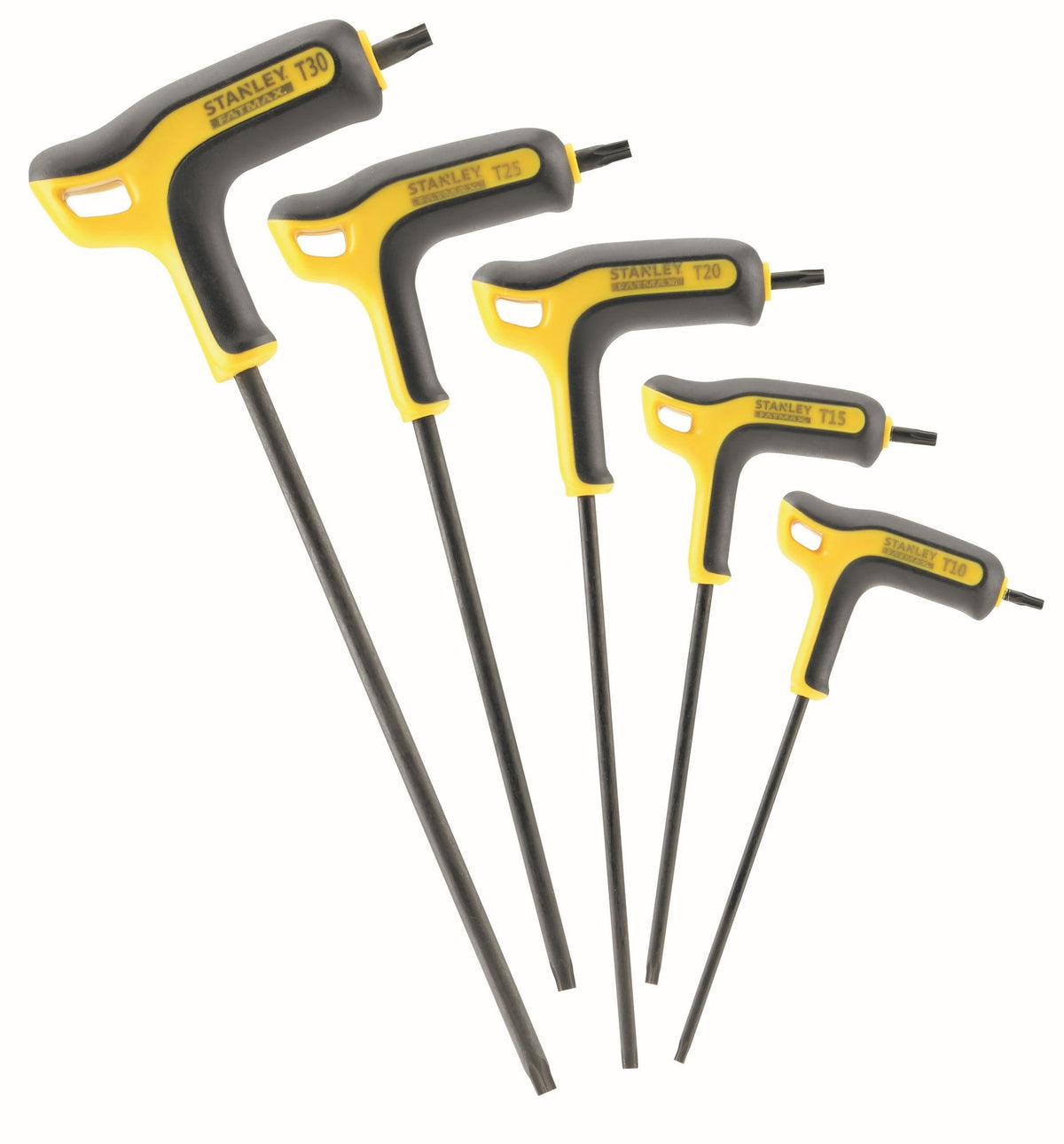 Set 5 llaves Torx FatMax mango en T. T10, T15, T20, T25 y T30.