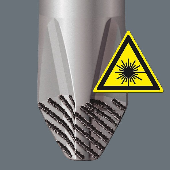 WERA Destornillador Pozidriv hexagonal 355 SK PZ 0 x 60 mm