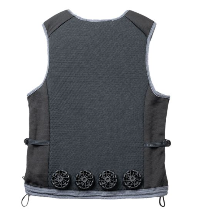 Chaleco de refrigeración alimentado por batería Inuteq-PWR Bodycool Airvent, tejido de aramida - PWR