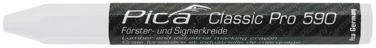 Marcador industrial crayon Classic PRO blanco