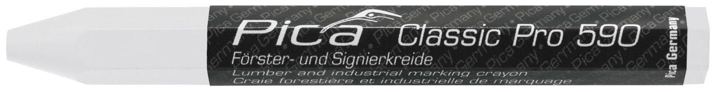 Marcador industrial crayon Classic PRO blanco