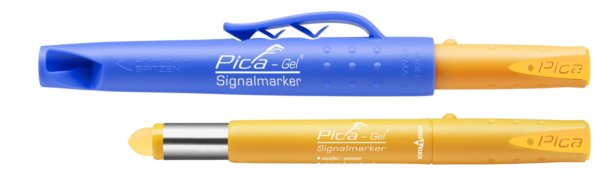 Marcador permanente GEL (Amarillo)