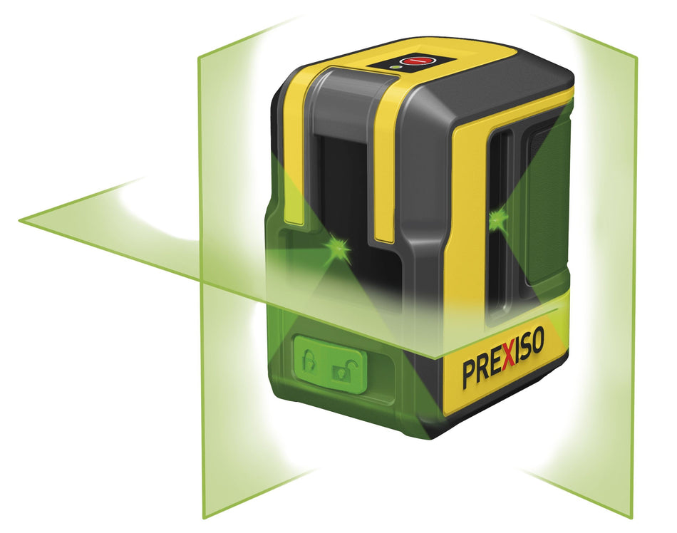 Nivel láser de línea horizontal, vertical y techo verde PLC90DG