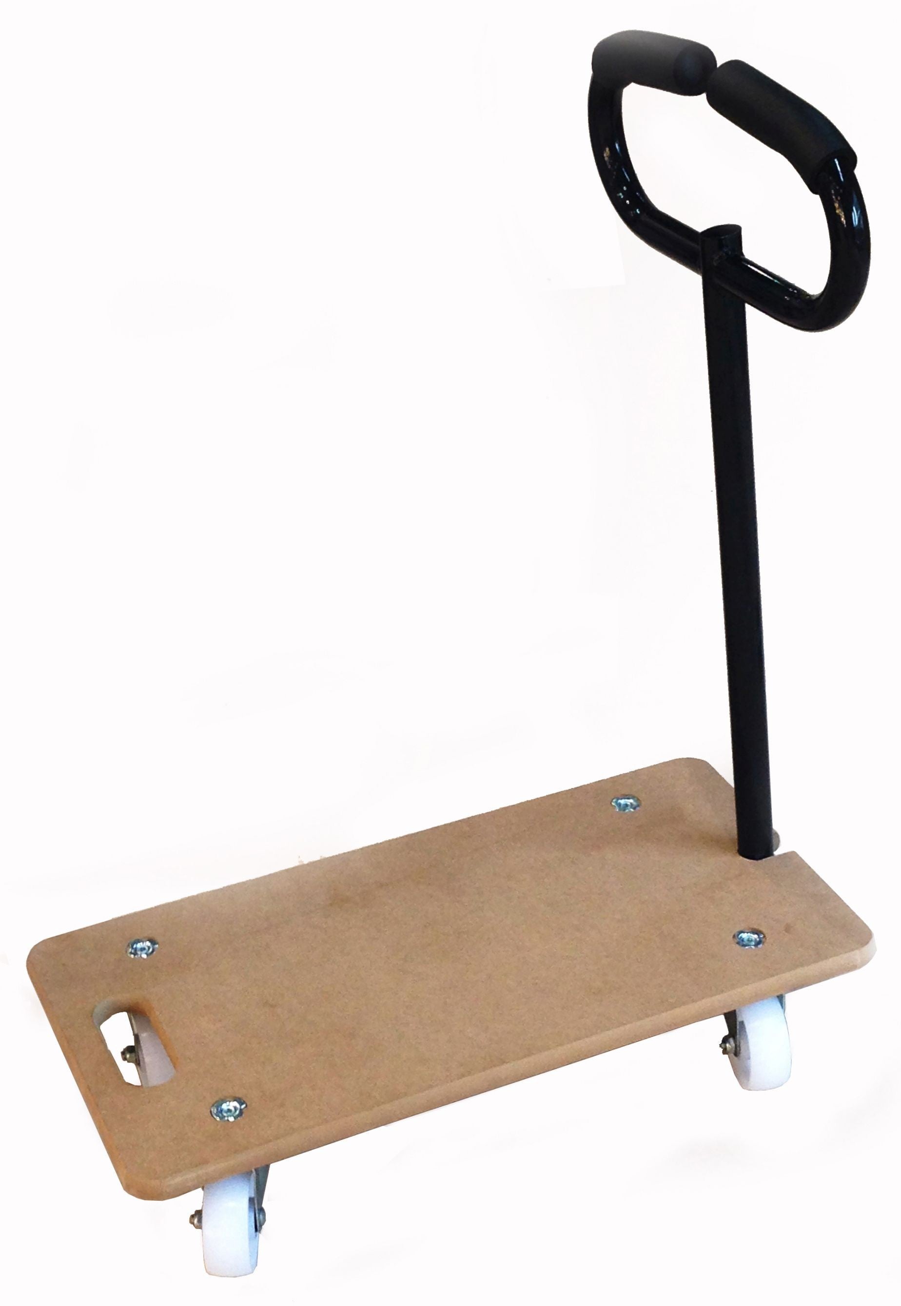 Plataforma de 580 x 290 x 18 mm con ruedas y mango abatible