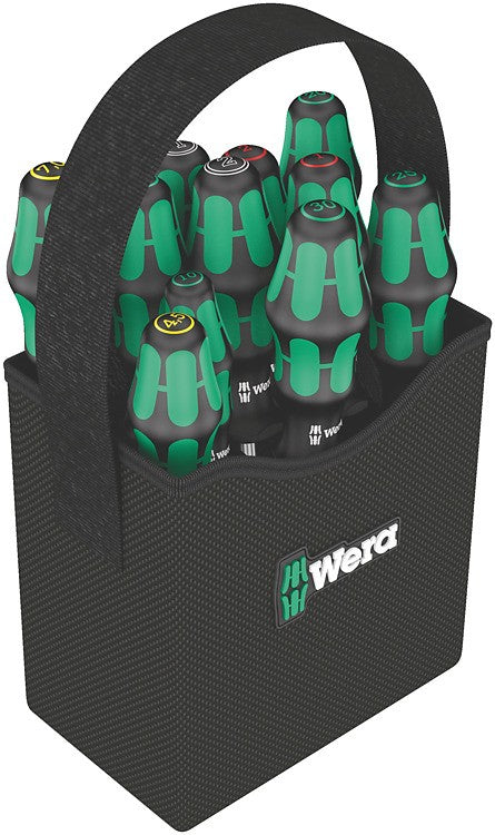 WERA Juego de destornillador Kraftform 2go 300