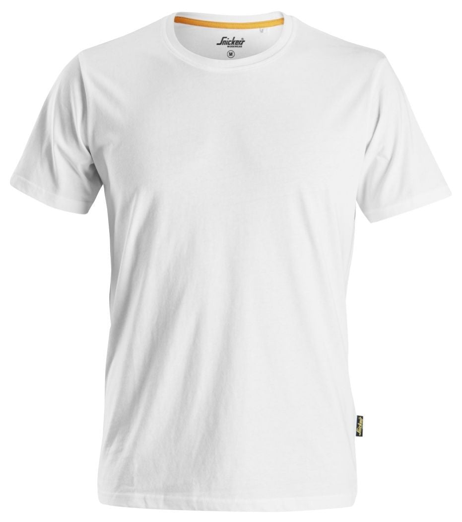 Camiseta de algodón orgánico AllroundWork Blanca talla XS