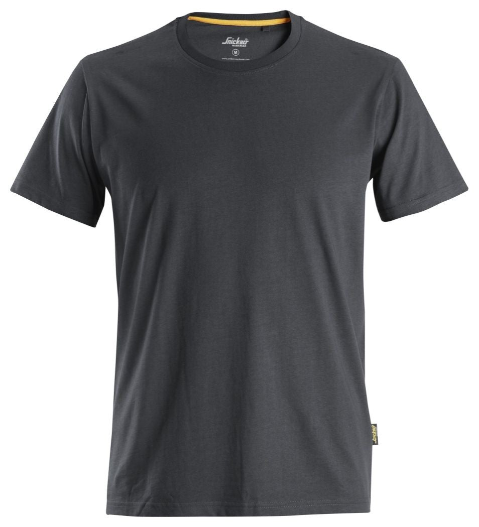 Camiseta de algodón orgánico AllroundWork Gris acero talla XS