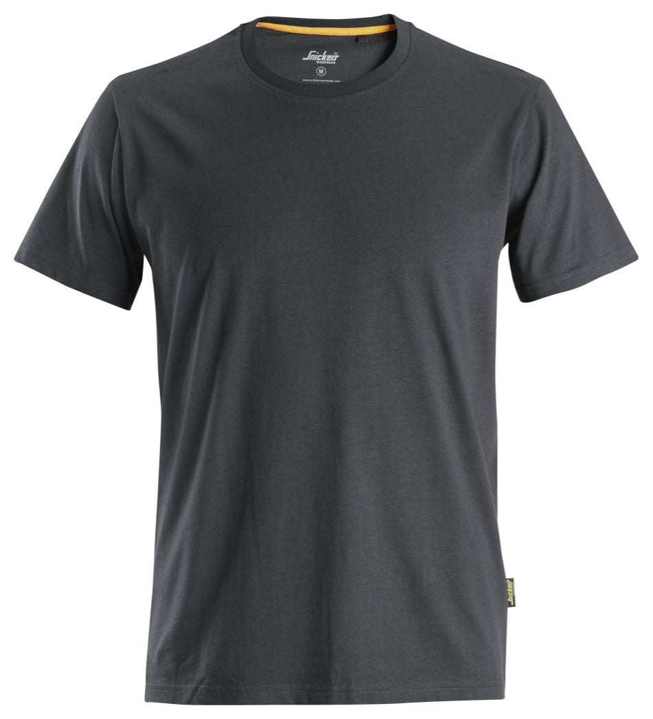 Camiseta de algodón orgánico AllroundWork Gris acero talla S