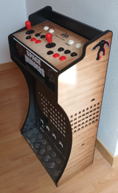 Pedestal Arcade para conexión externa a TV o monitor - 1600 a 10000 juegos