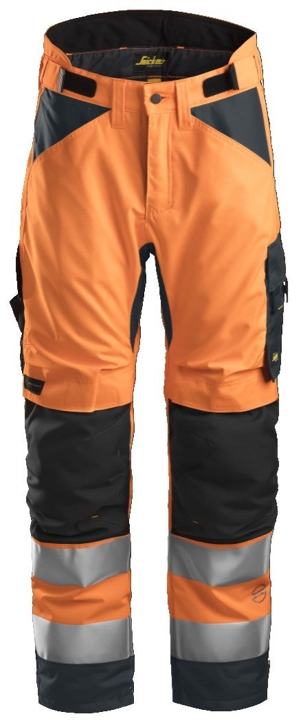 Pantalón AW+ 37.5®Aislado Alta Vis. CL2 naranja-gris acero T.L