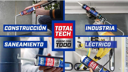 Total Tech Azul sellador cartucho 290 ml