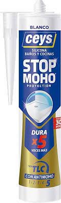 Silicona Ceys Stop Moho blanco cartucho 280ml