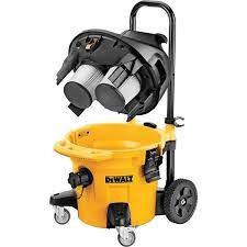 Aspirador Dewalt DWV905M-QS 38 litros Clase M - 1.400W Caudal Aire 75 l/s