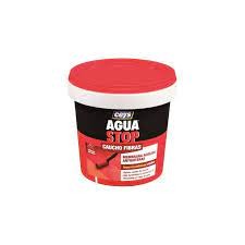 Ceys Aguastop caucho fibras blanco 1 kg