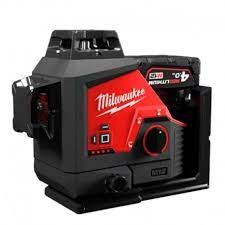 Nivel láser Milwaukee 3 planos verde 360º M123PL-401C