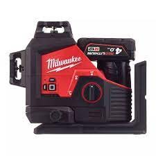 Nivel láser Milwaukee 3 planos verde 360º M123PL-401C