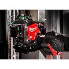 Nivel láser Milwaukee 3 planos verde 360º M123PL-401C