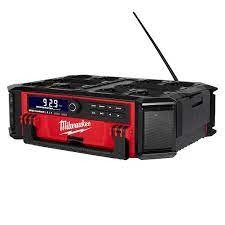 Radio Cargador Milwaukee de trabajo Packout M18 PRCDAB+-0