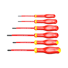 Juego 6 destornilladores Facom VDE 1000V ATPVE.J6PB