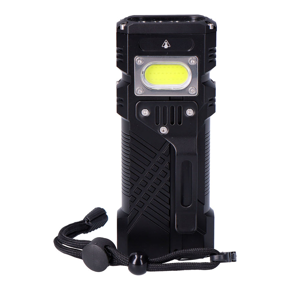 Linterna de Largo Alcance EDM, Aluminio, IP44, LED TURBO 10000 lm