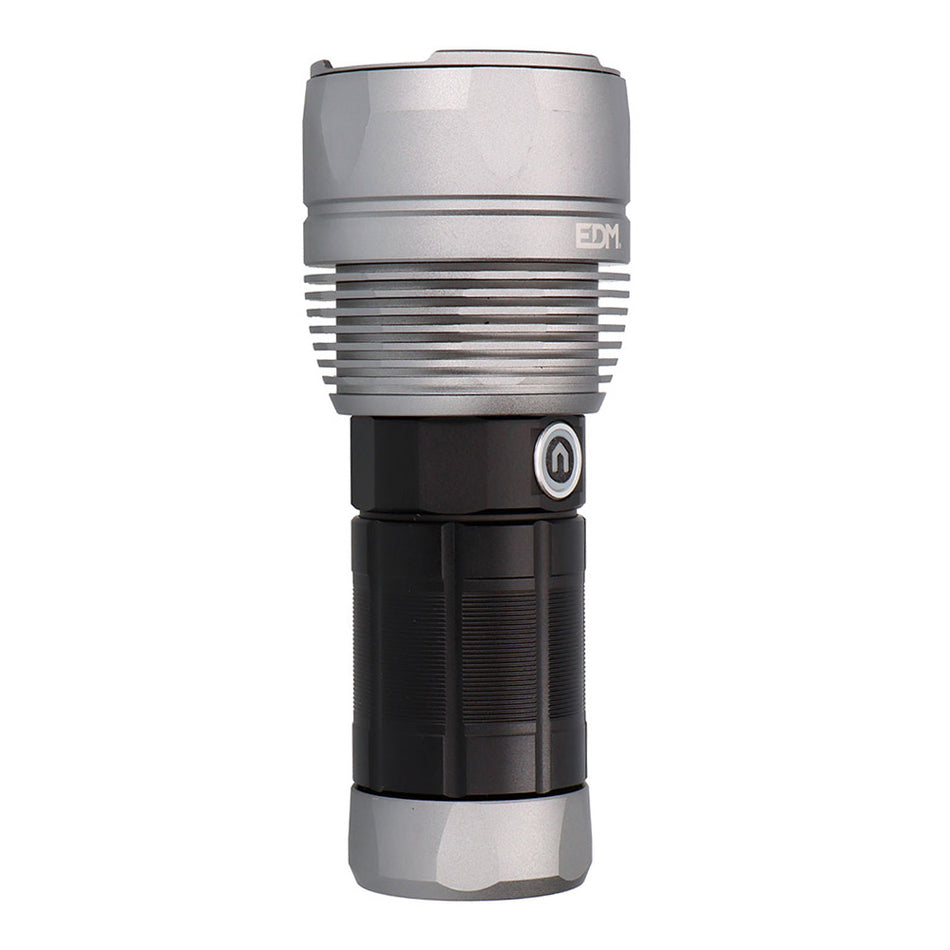 Linterna led Táctica EDM Titanforce Recargable 14.000 lm 6500 K 150 W IP44 + Cordón