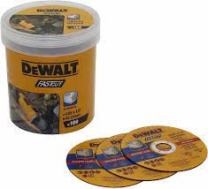 Disco de corte Dewalt Acero/Inox 125X1,0 caja 100 uds DT20540-QZ