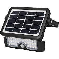 Proyector solar Guardian Luceco IP65 con detector 5W 550 lúmenes 4000K