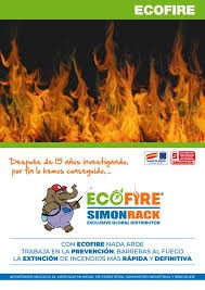 Extintor de incendios Ecofire 1 litro